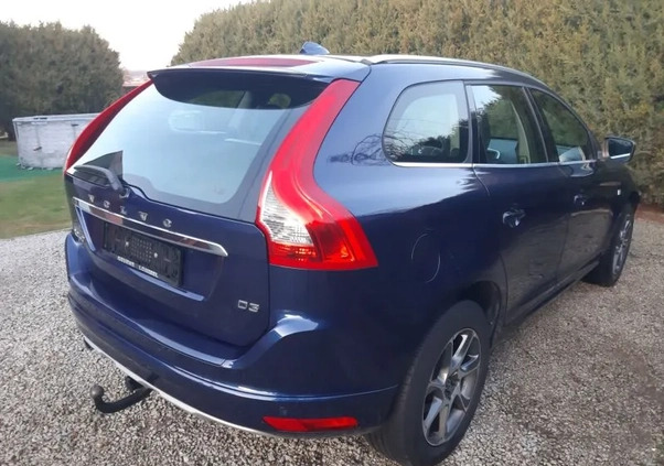 Volvo XC 60 cena 58900 przebieg: 187000, rok produkcji 2015 z Turek małe 67
